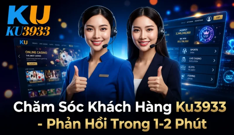 Chăm Sóc Khách Hàng Ku3933 - Phản Hồi Trong 1-2 Phút